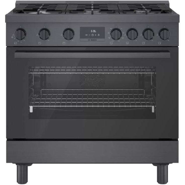 Cuisinière amovible à biénergie de 36 po. avec technologie convection