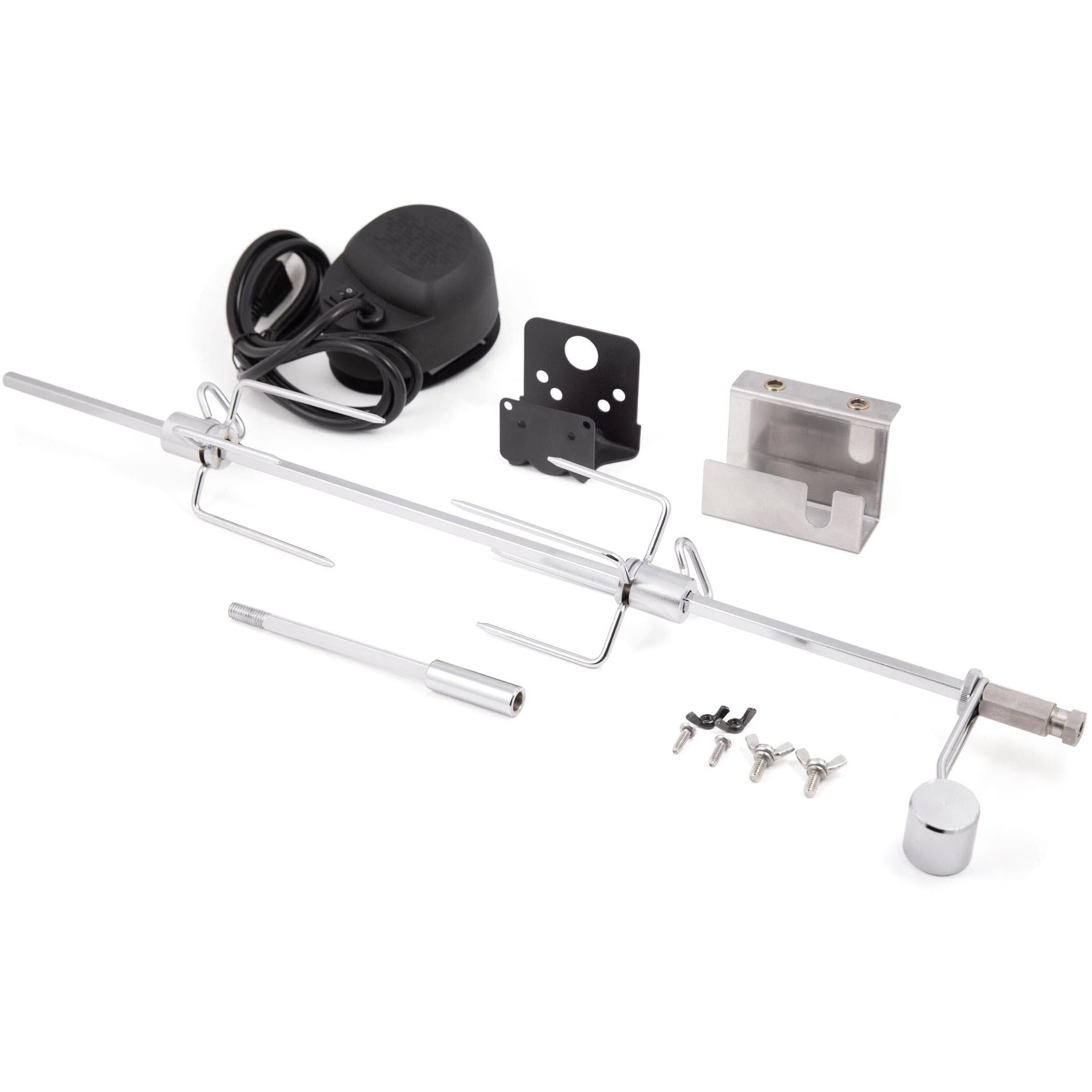 Premium Universal Pellet Charcoal Motor Rotisserie Kit 60669