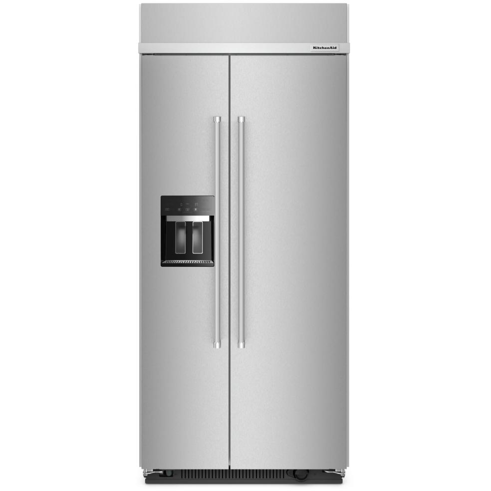 36-inch Built-in Side-by-Side Refrigerator with External Water and Ice Dispensing System KBSD706MPS IMAGE 1