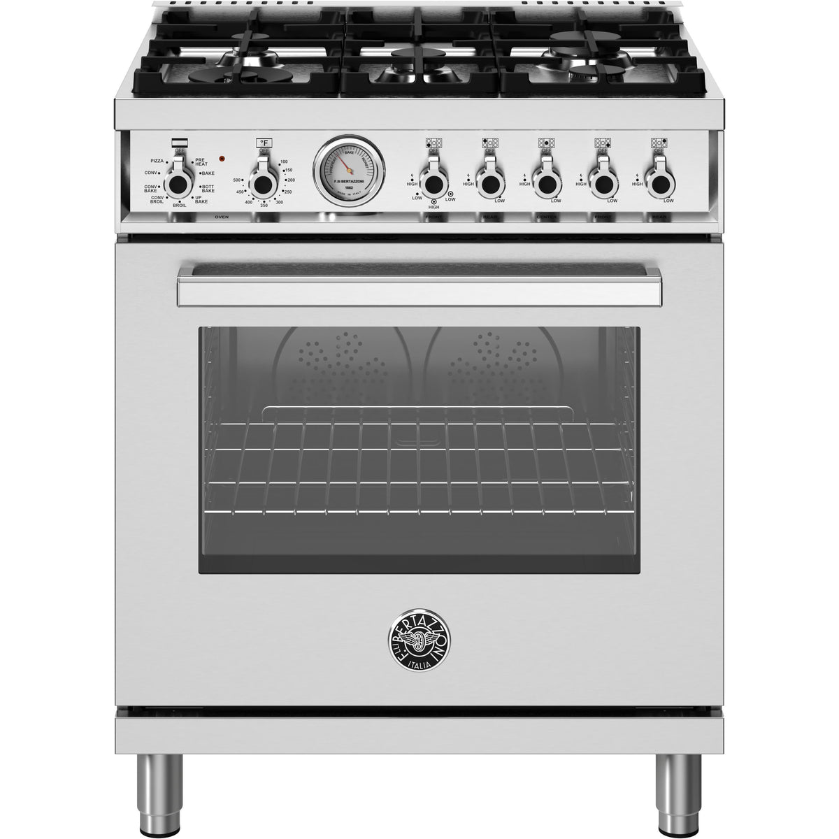 30-inch Freestanding Dual-Fuel Range PRO305DFMXV IMAGE 1