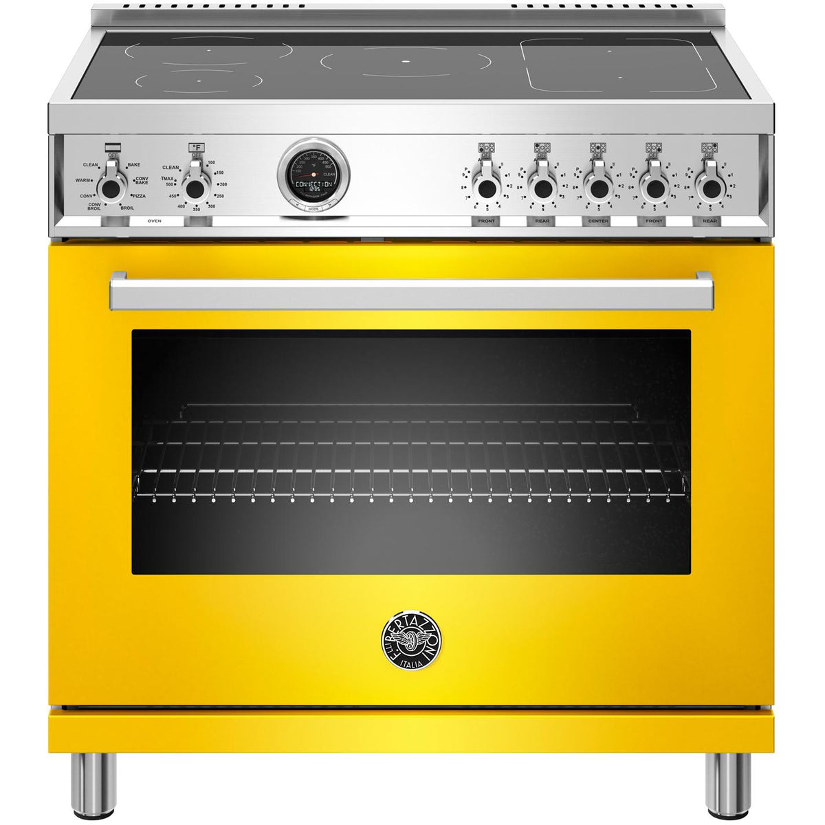 36-inch Freestanding Induction Range with Convection PROF365INSGIT IMAGE 1