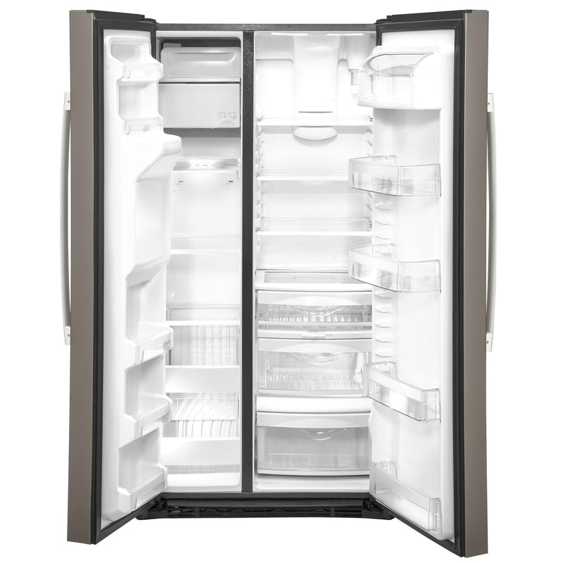 GE Réfrigérateur côte à côte 36 pouces 21.8 Cu. Pieds