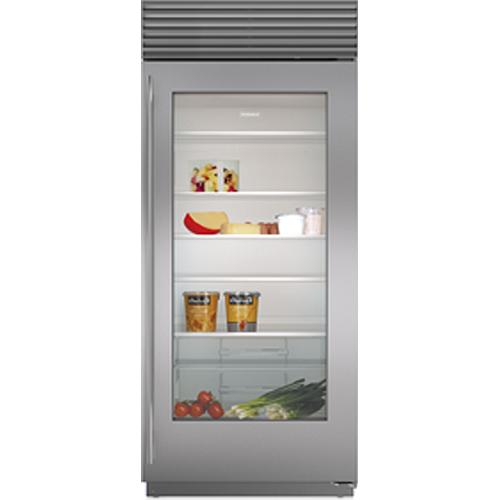 36-inch Built-in All Refrigerator with Glass Door CL3650RG/S/T/R IMAGE 1